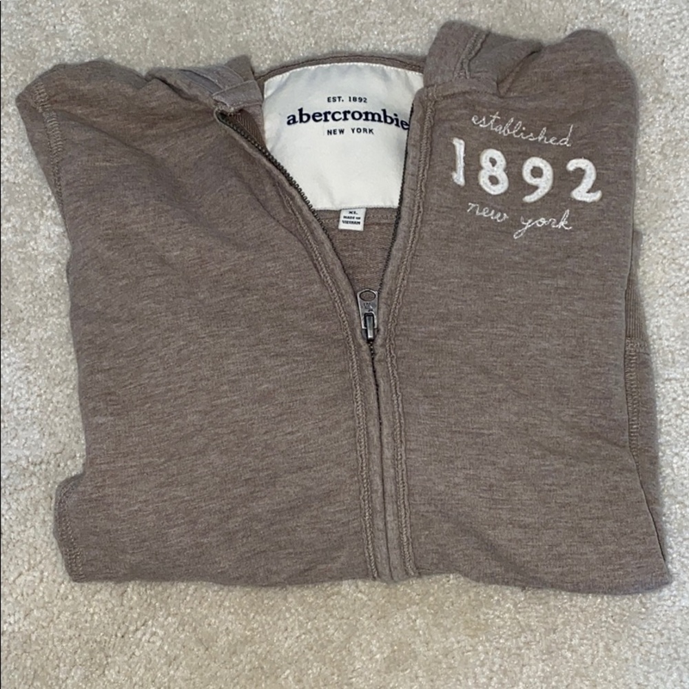 Abercrombie zip up hoodie